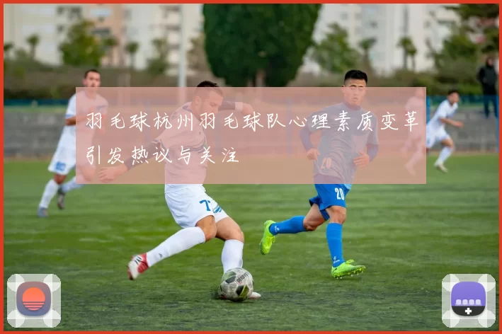 羽毛球杭州羽毛球队心理素质变革引发热议与关注